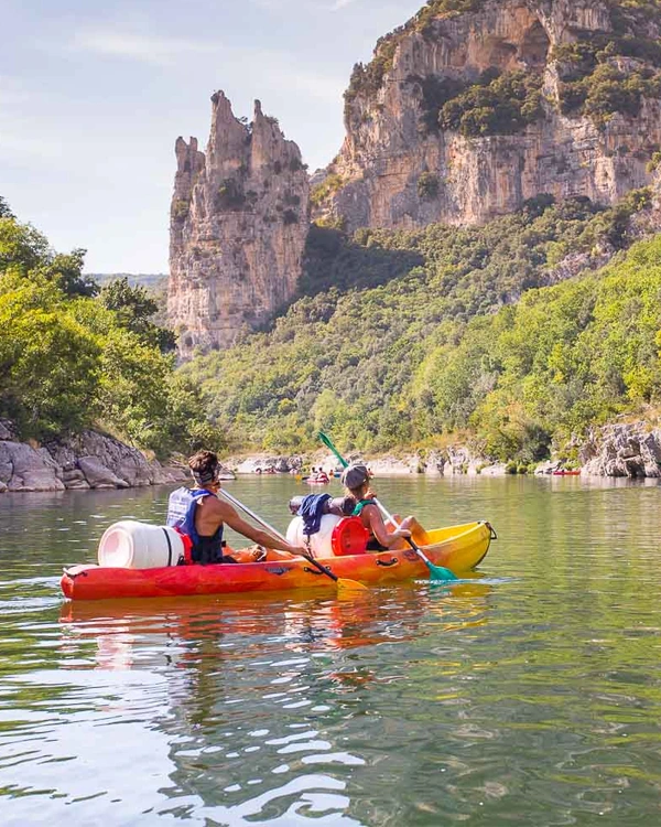 Ardèche en camping